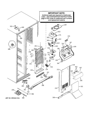 Freezer section