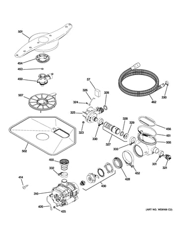 Motor-pump mechanism