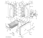 GE PFSS5PJXASS doors diagram