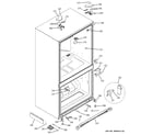 GE PFSS5PJXASS case parts diagram