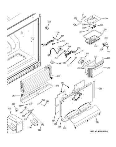 Freezer section