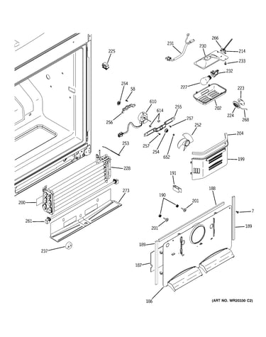 Freezer section