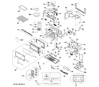 GE JNM1851DM2CC microwave diagram