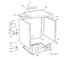 GE DLLSR33EF3WC cabinet diagram