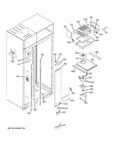 Freezer section