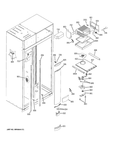 Freezer section