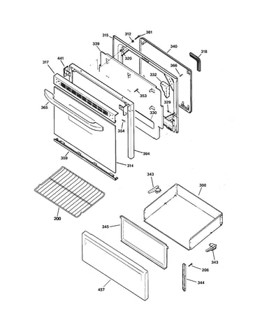 Door & drawer parts