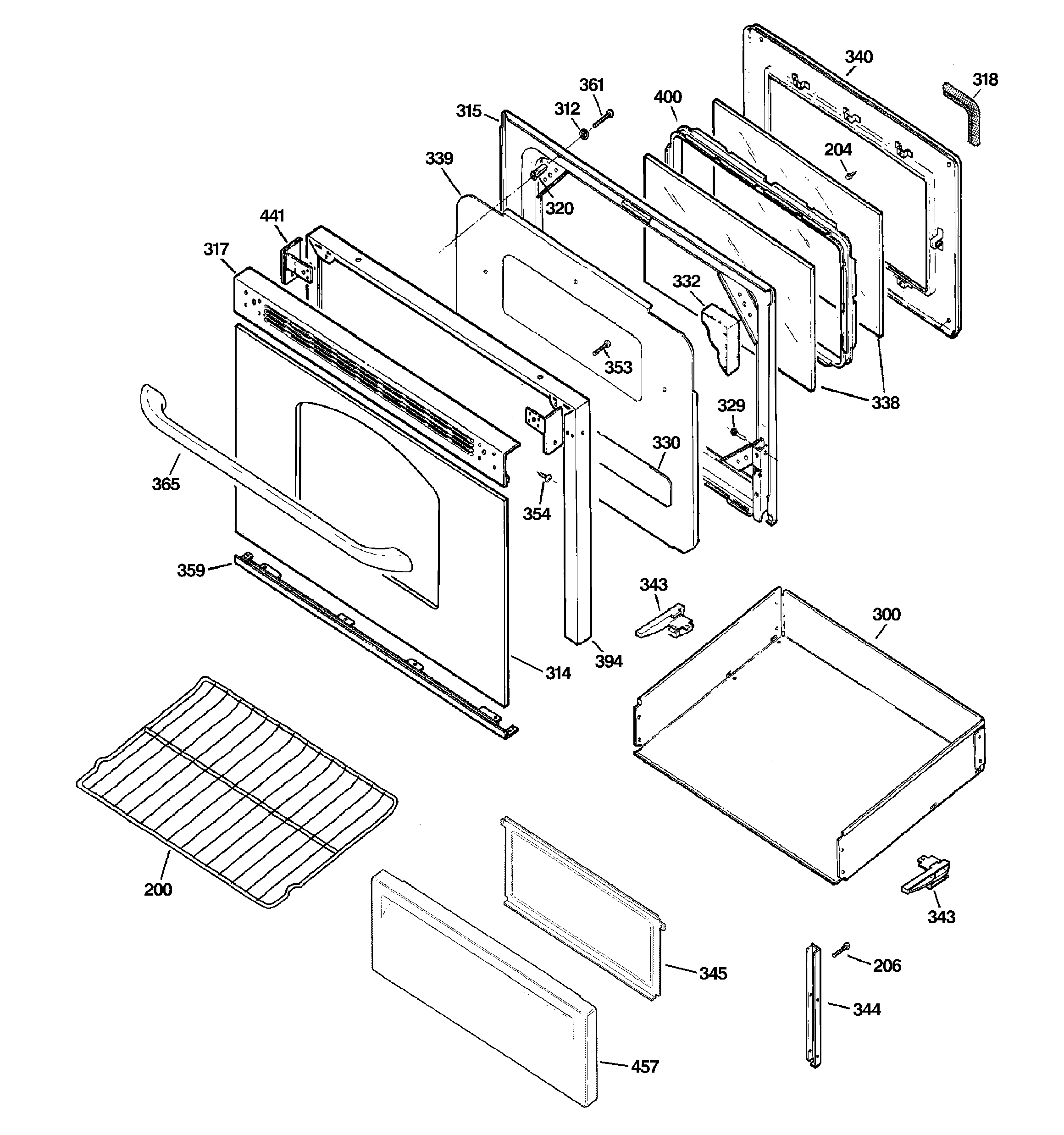 Door & drawer parts
