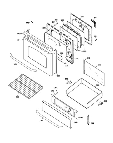 Door & drawer parts