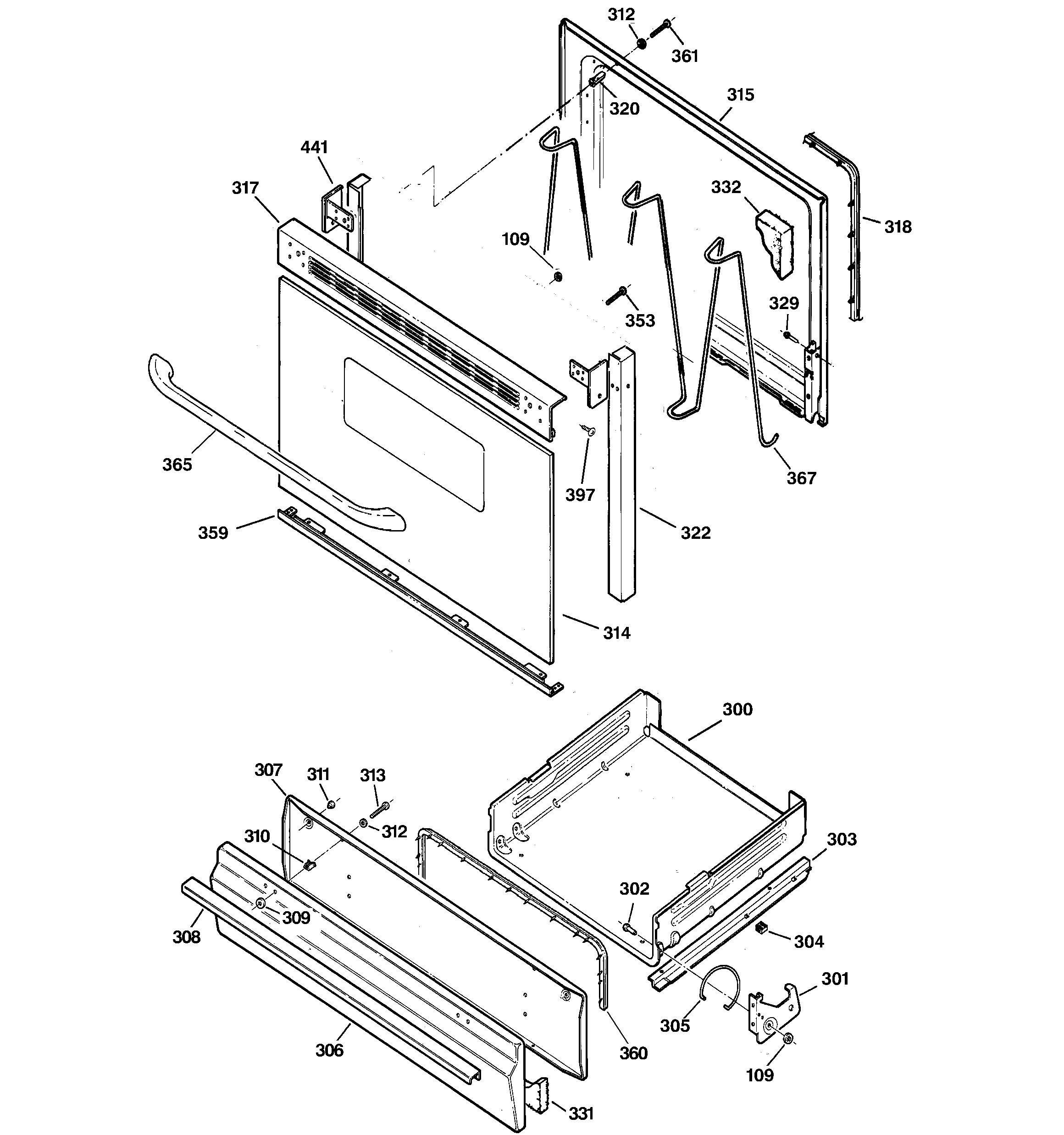 Door & drawer parts