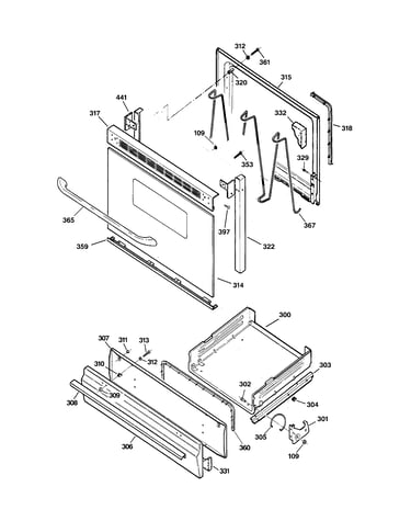 Door & drawer parts