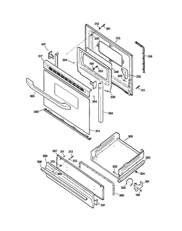 Door & drawer parts