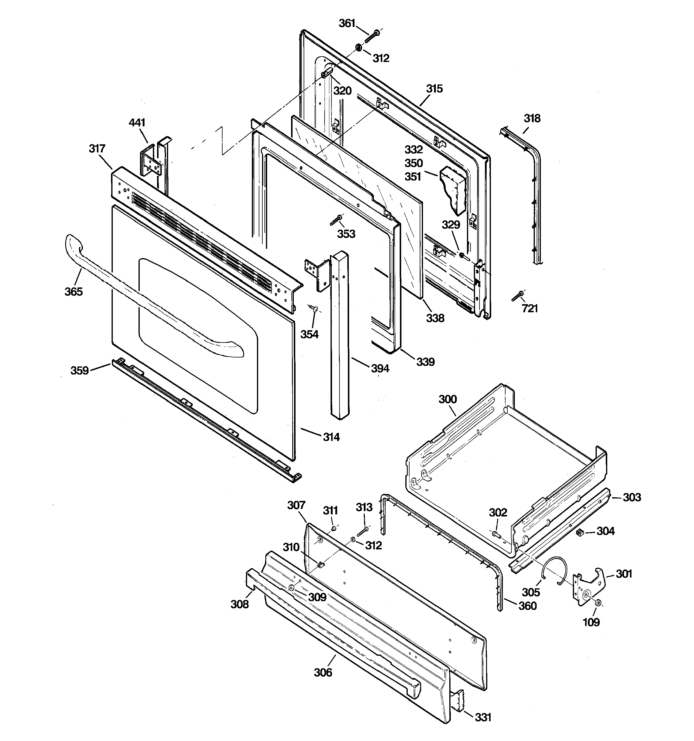 Door & drawer parts
