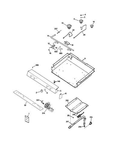 Gas & burner parts