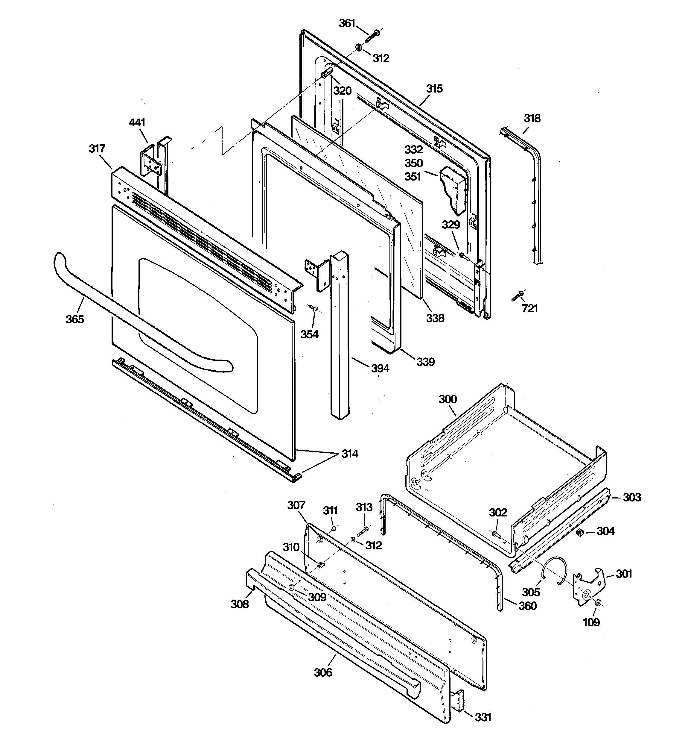 Door & drawer parts
