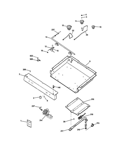 Gas & burner parts