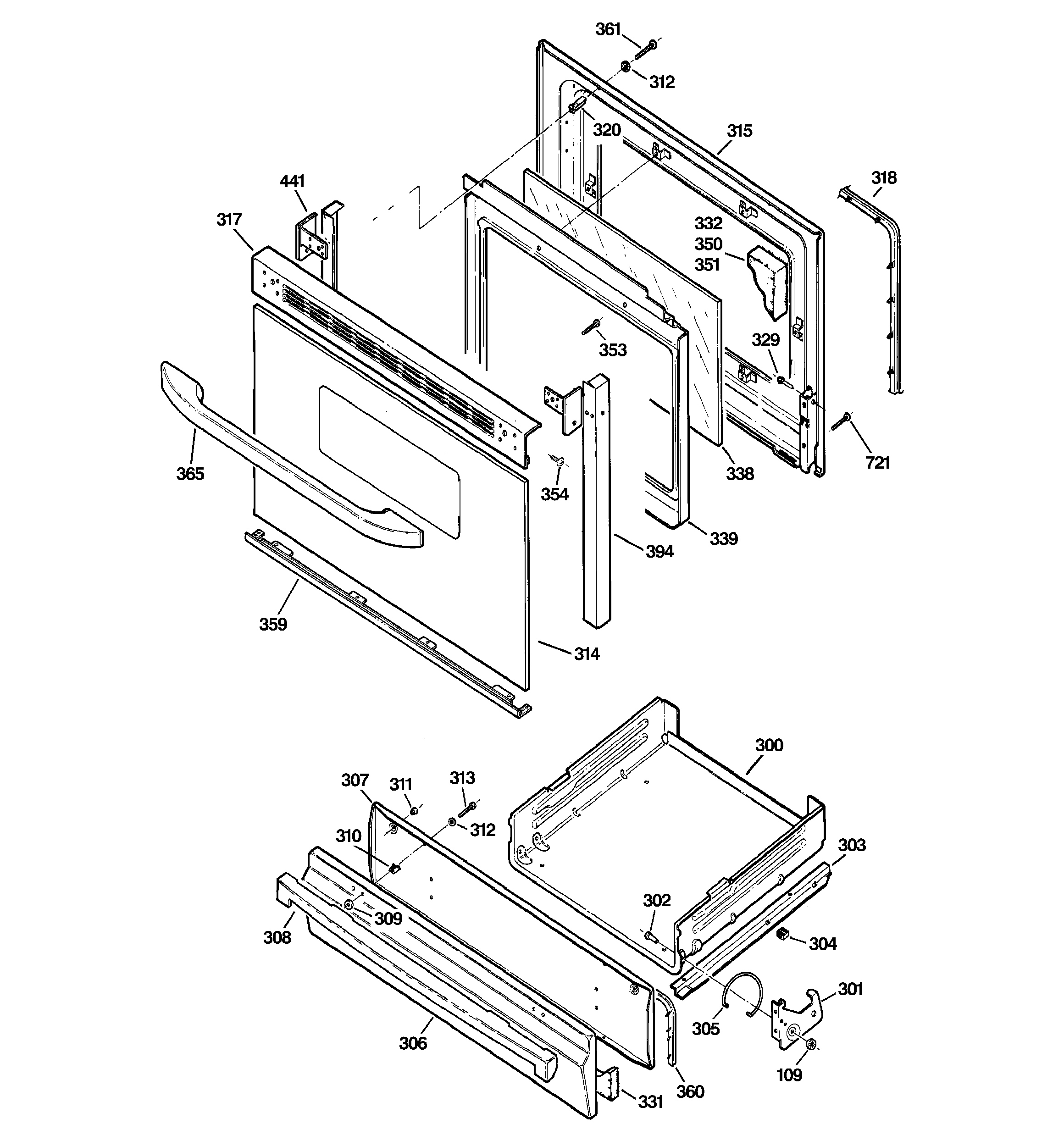 Door & drawer parts