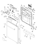 Escutcheon & door assembly