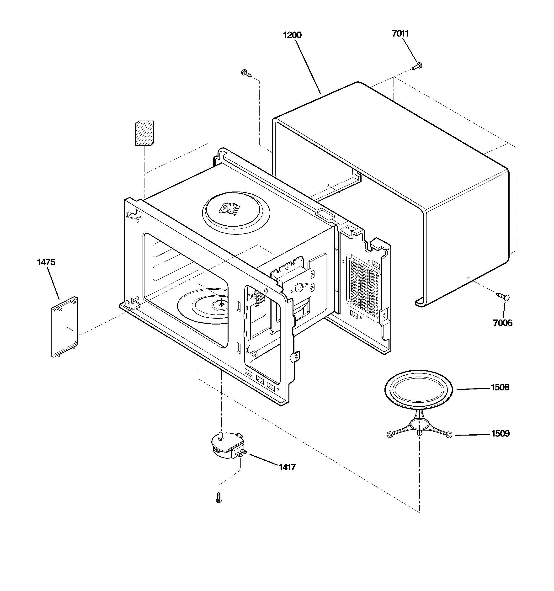 Oven cavity parts