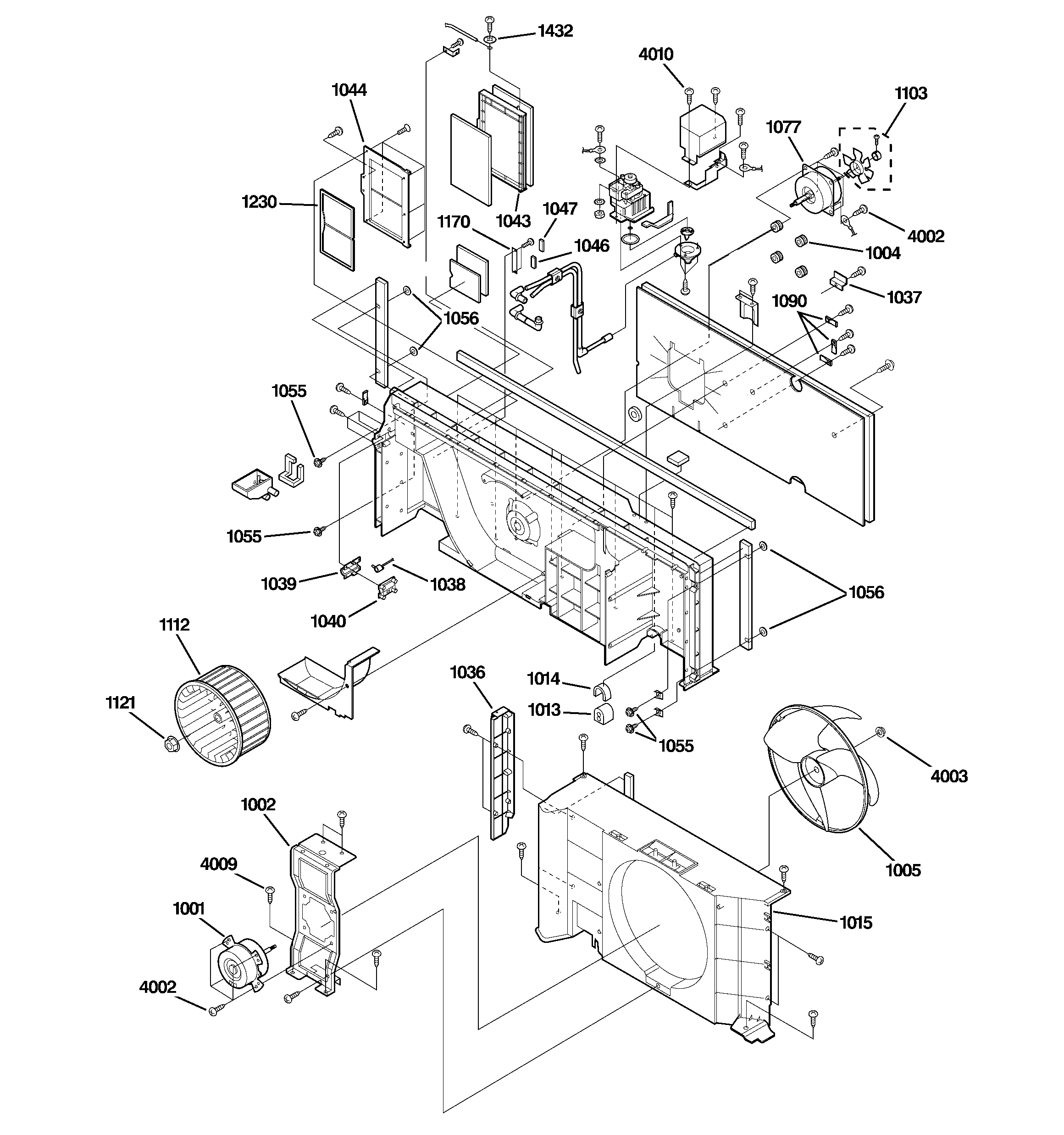 Motor & chassis parts