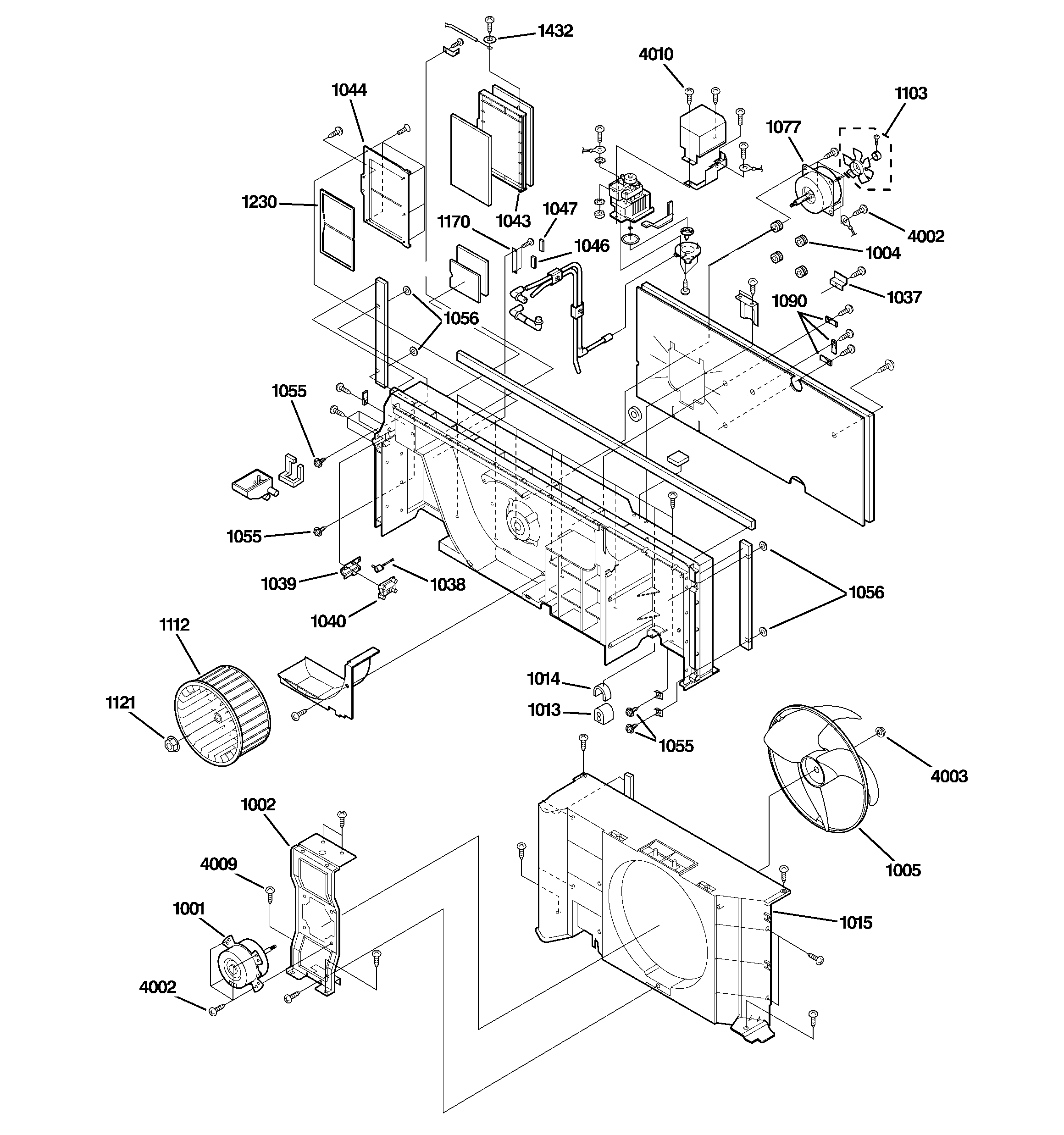 Motor & chassis parts