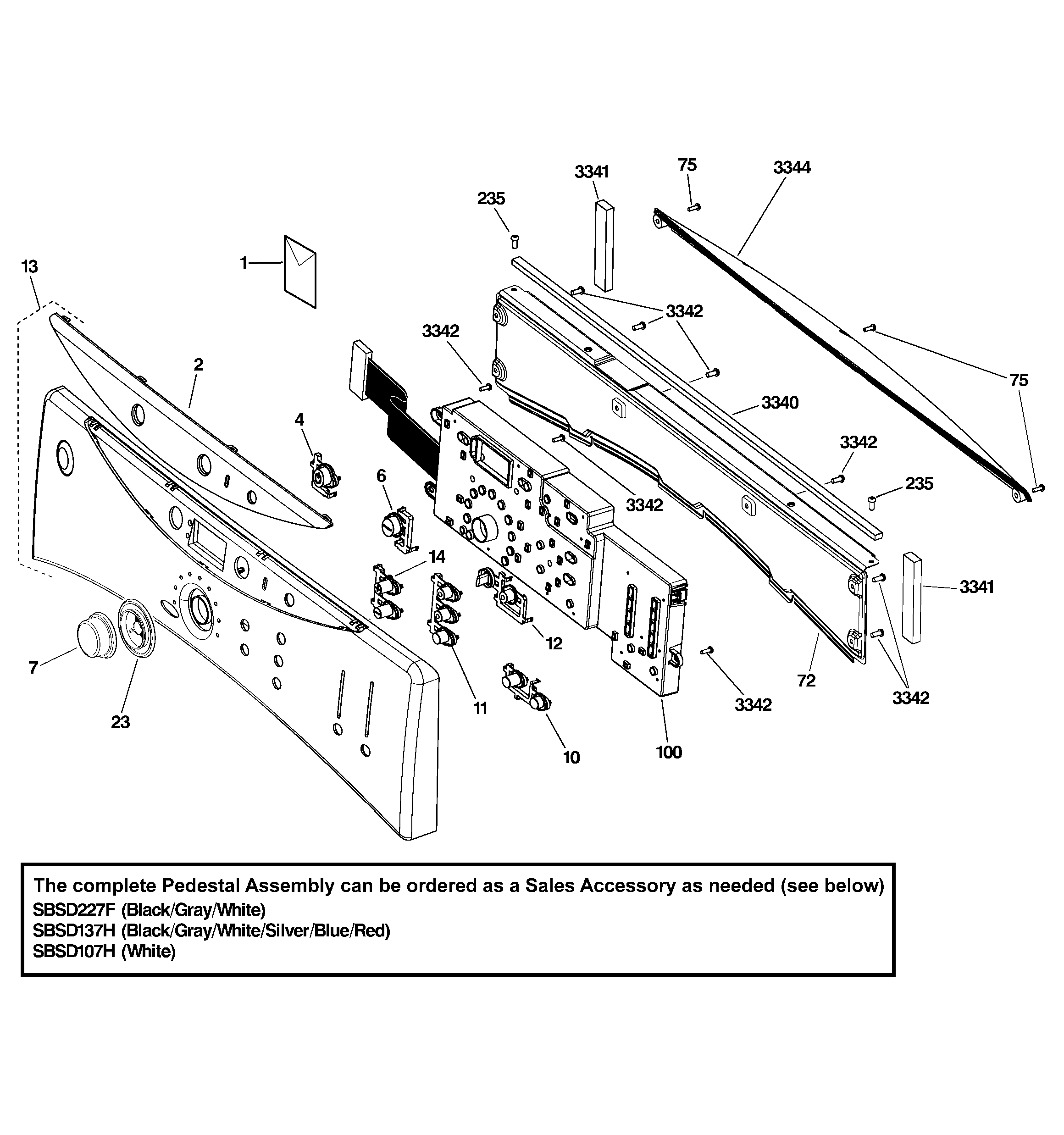 Controls & backsplash