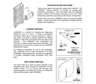 GE PHE25MGTFFBB evaporator instructions diagram