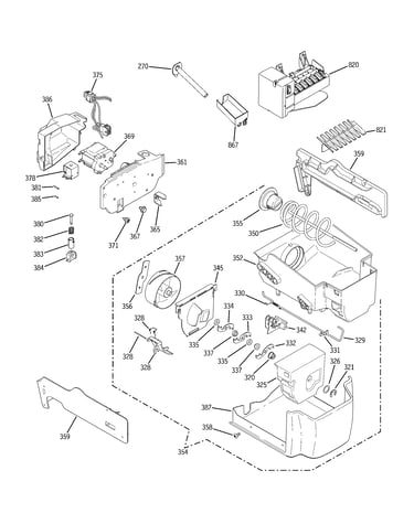 Ice maker & dispenser