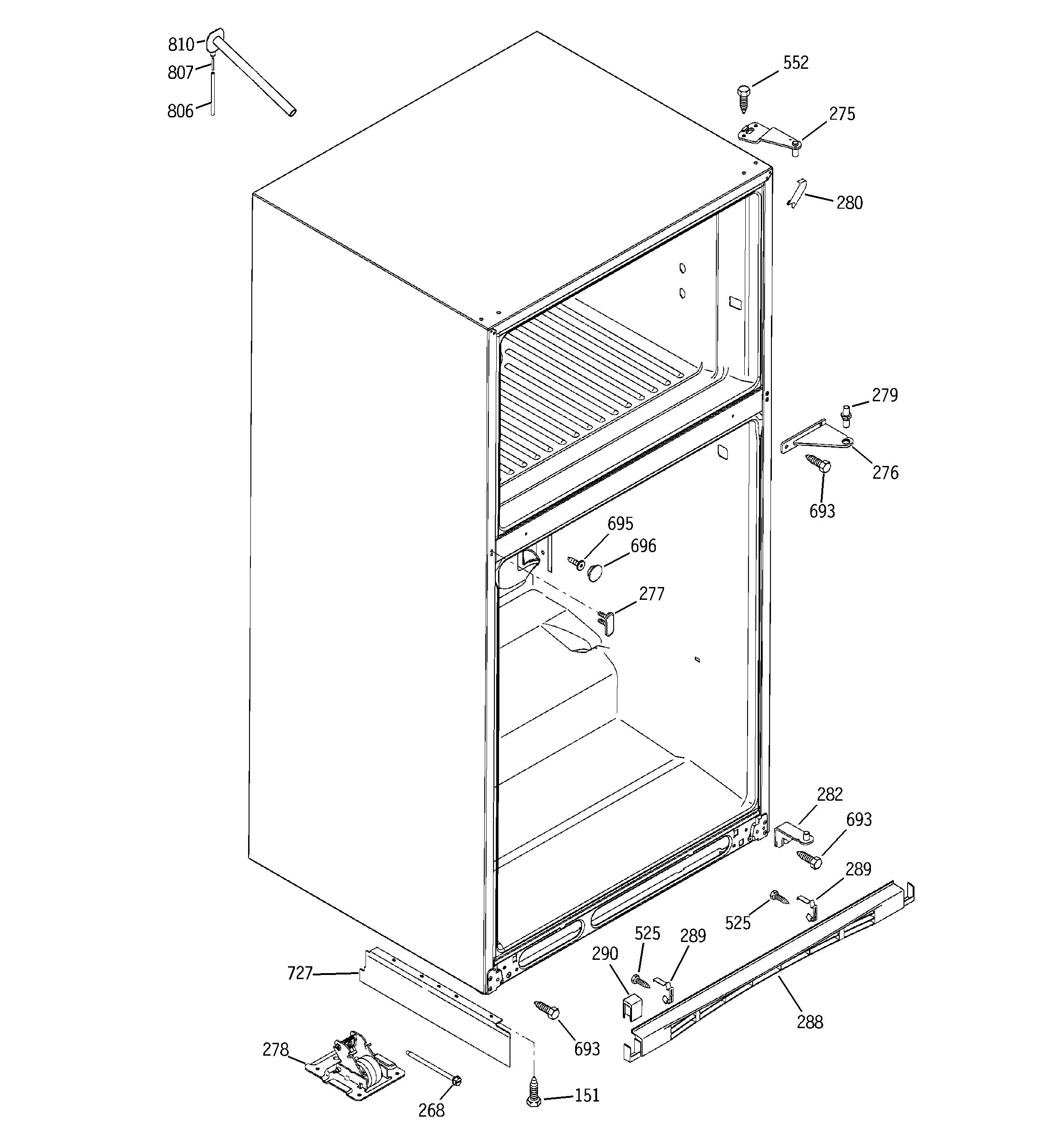 CASE PARTS