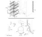 GE FUM17DTCRWH unit parts diagram