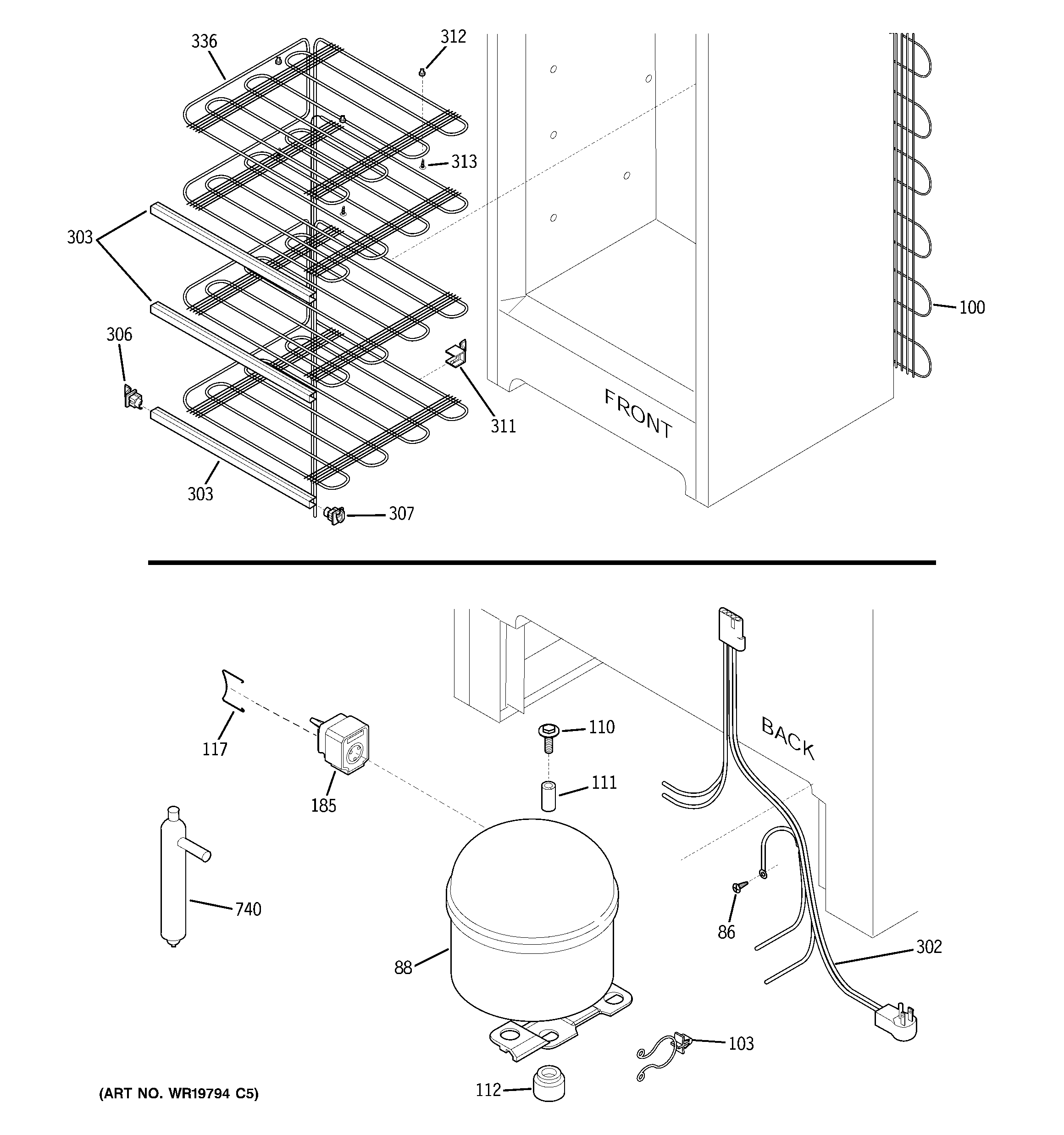 Unit parts