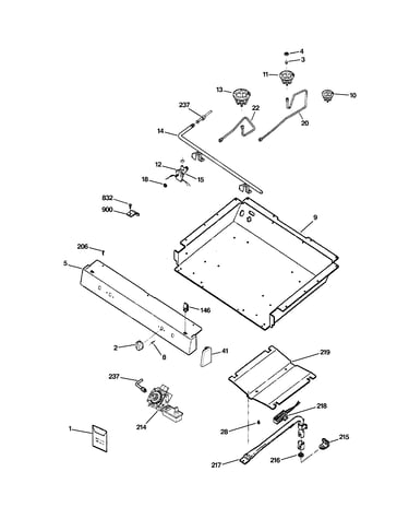 Gas & burner parts