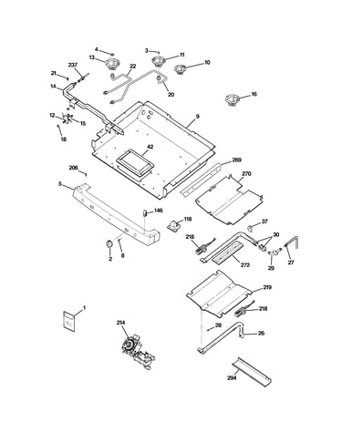 Gas & burner parts