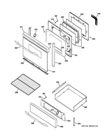 Door & drawer parts