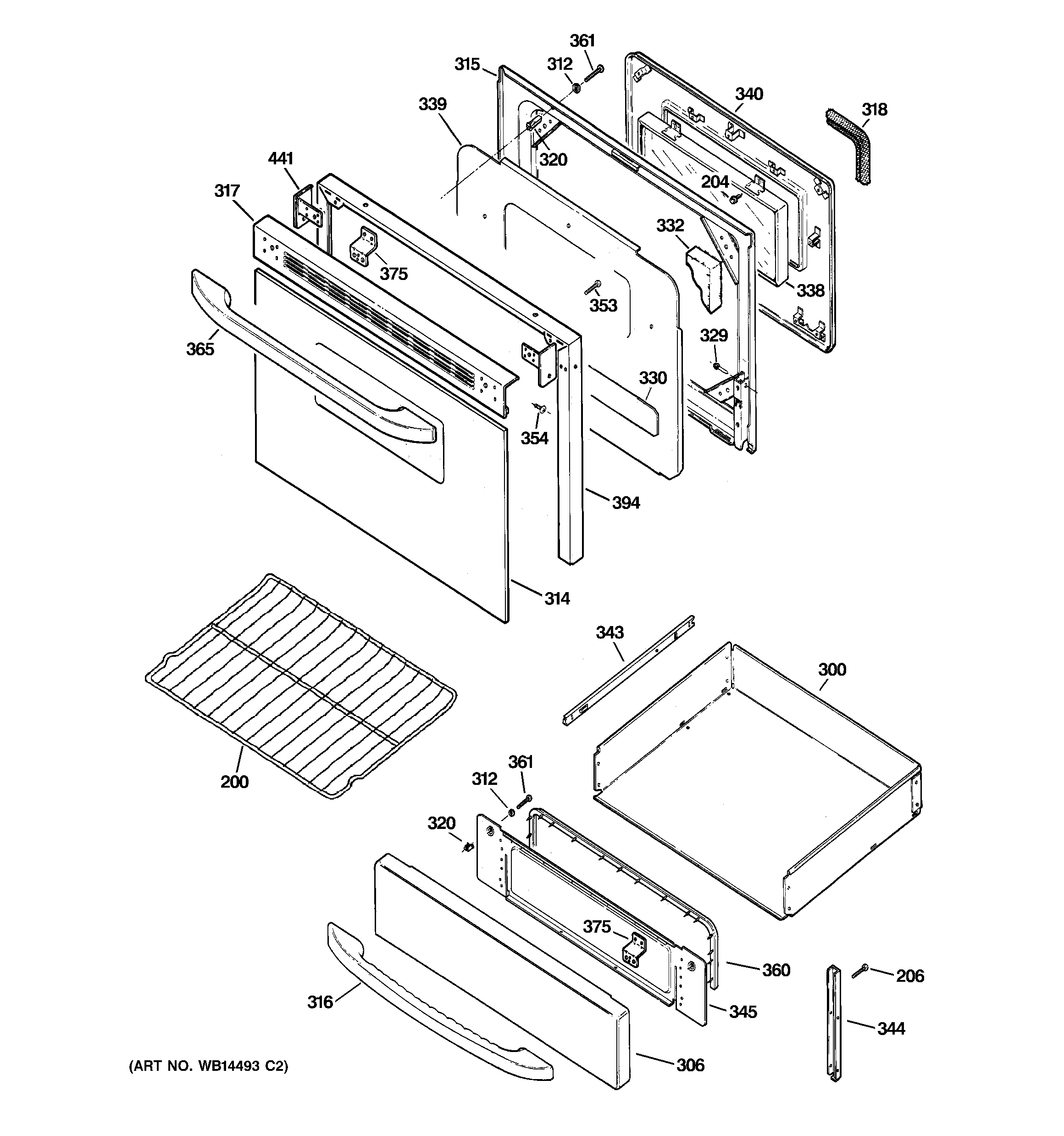 Door & drawer parts