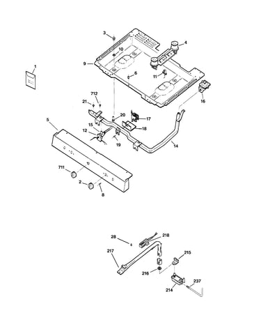 Gas & burner parts