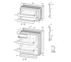 Hotpoint HTS18CCSBLWW doors diagram