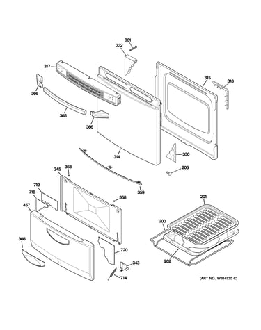 Door & drawer parts