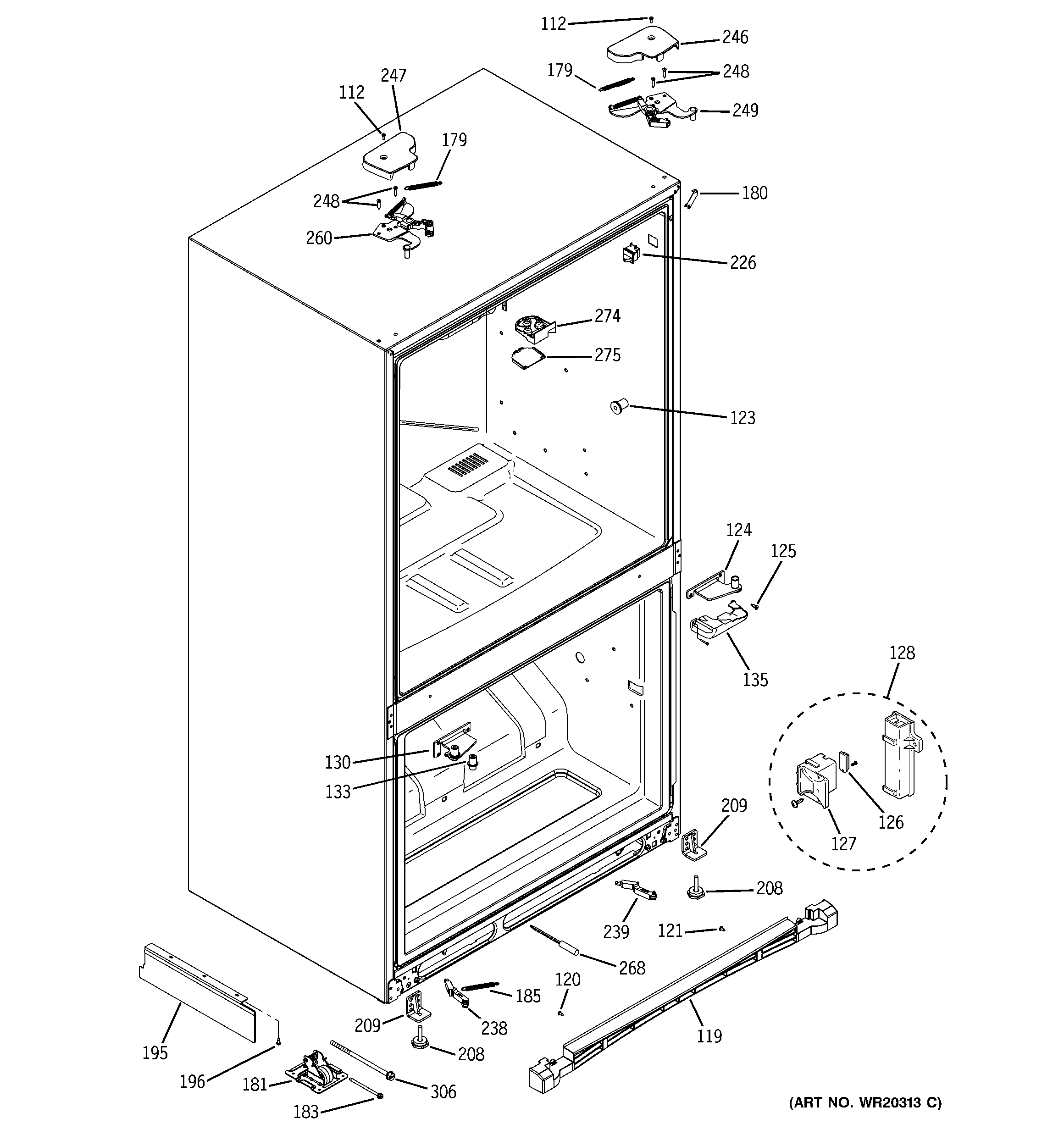 Case parts