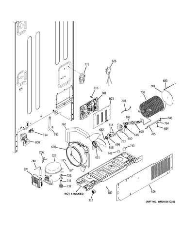Machine compartment