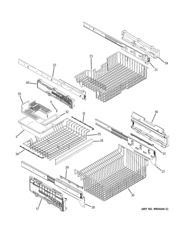 Freezer shelves