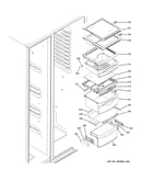Fresh food shelves