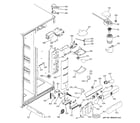 GE GSL25LGWASS fresh food section diagram