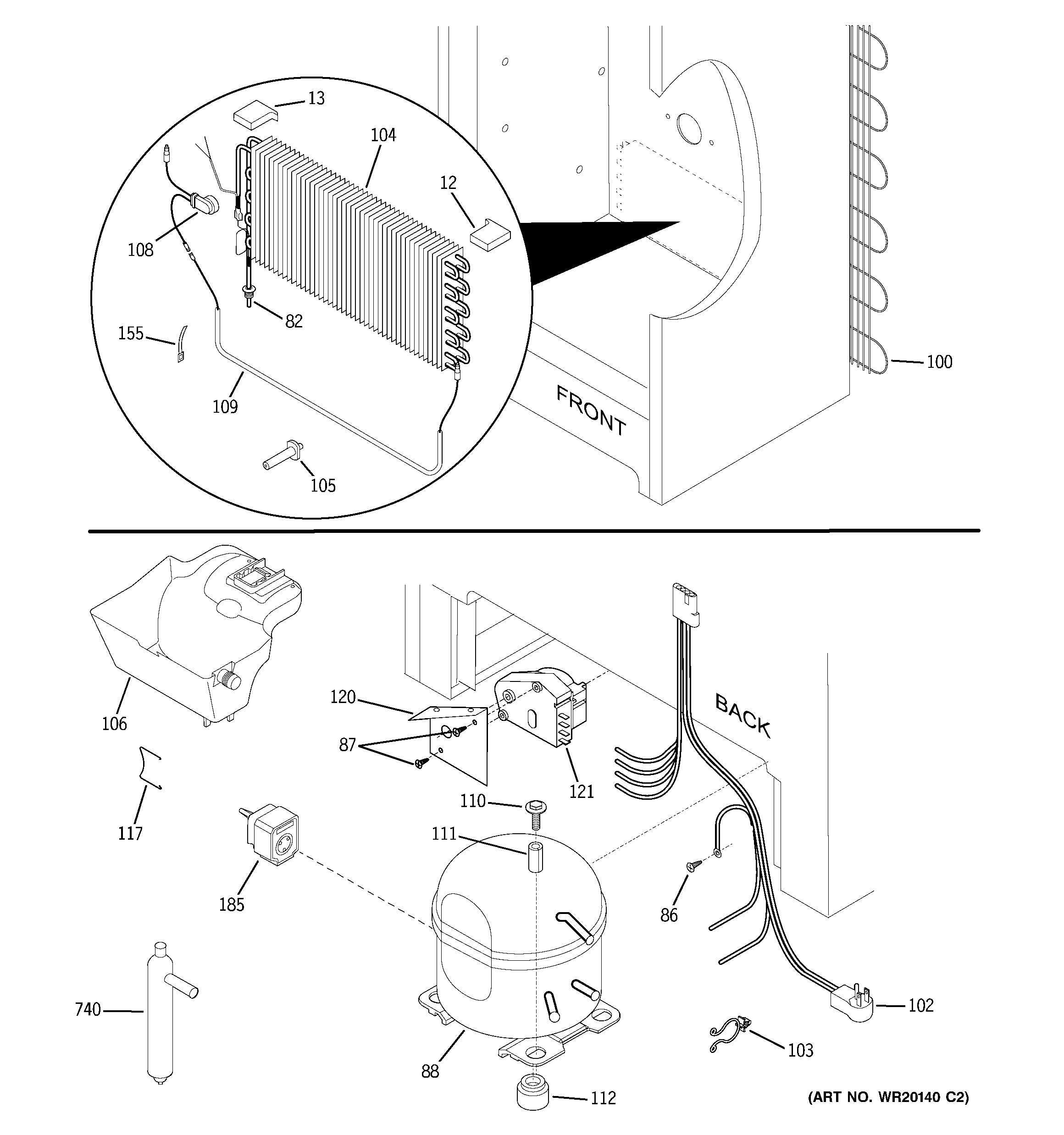 Unit parts