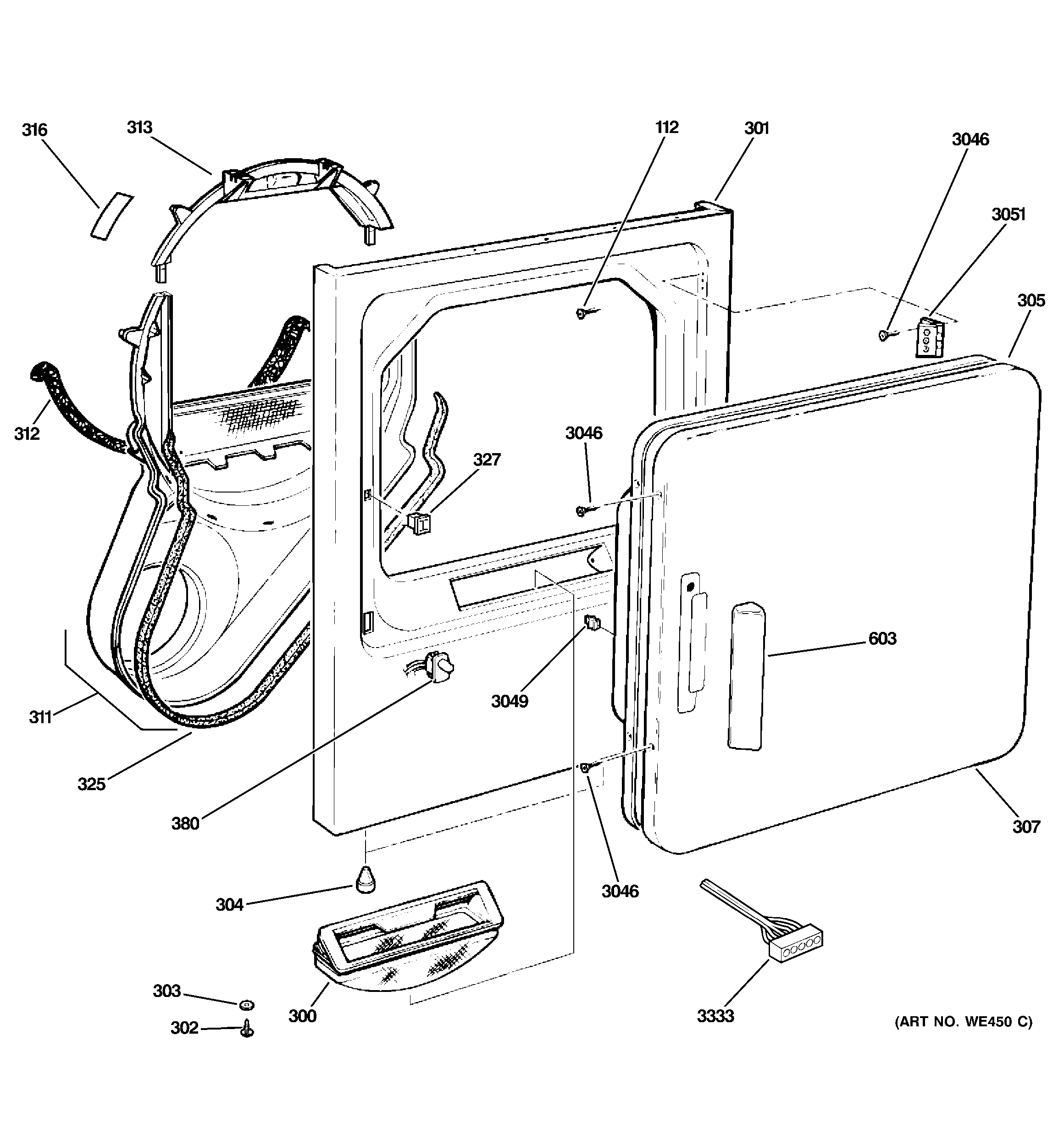 FRONT PANEL & DOOR