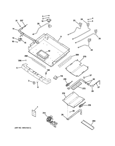 Gas & burner parts
