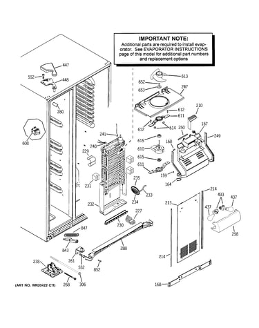 Freezer section