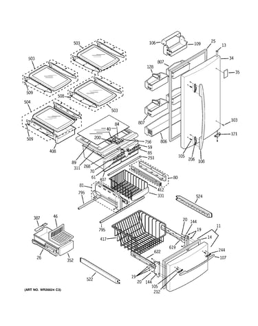 Doors & shelves