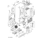 GE GDS20KCSBBB cabinet diagram