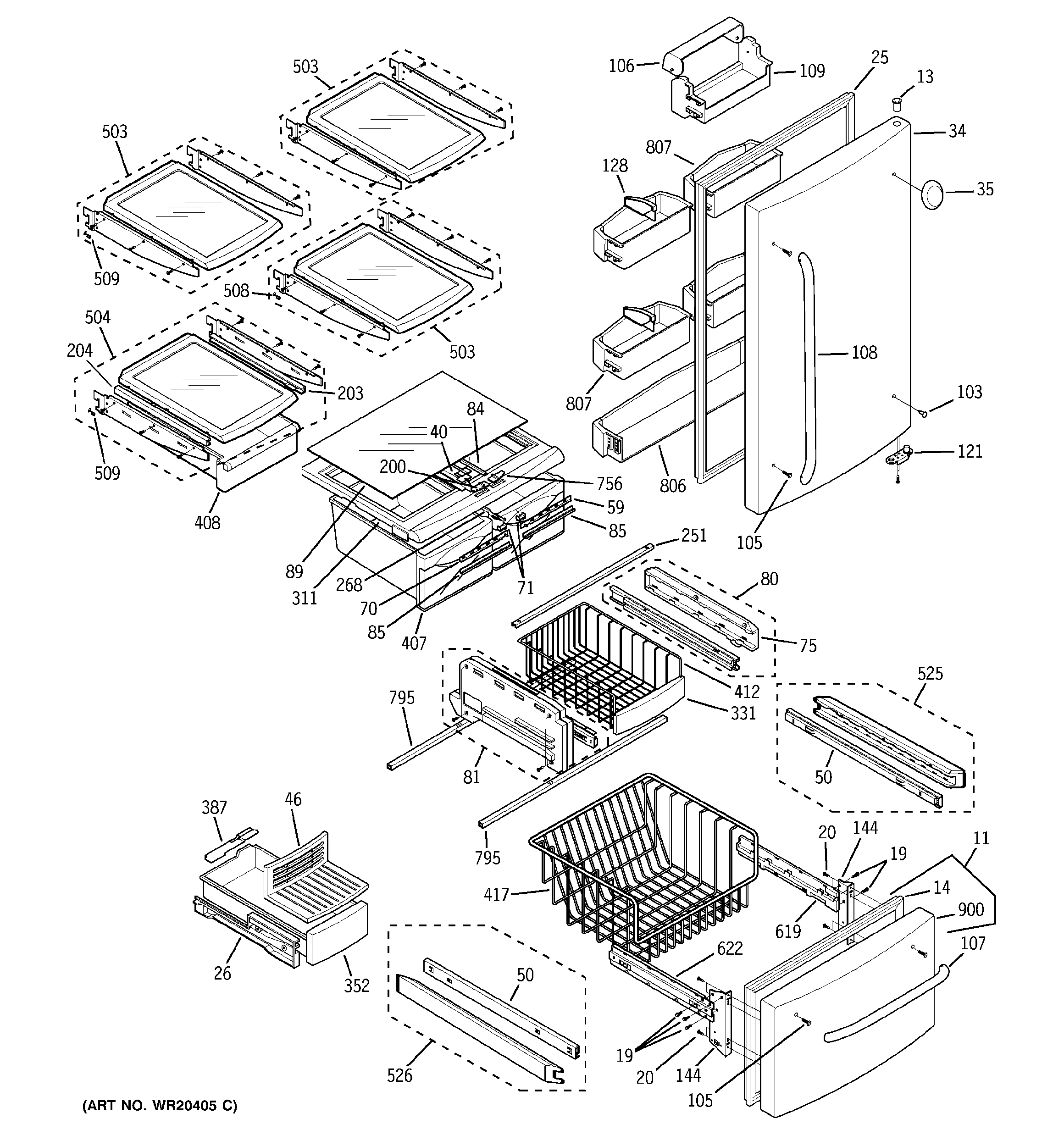 DOORS & SHELVES